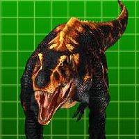 black tyrannosaurus dinosaur king